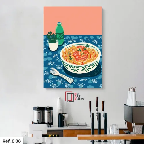 Tableau Décoration Fast Food Resto C06