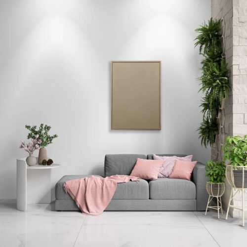 Tableaux Texturé Beige 70x50cm