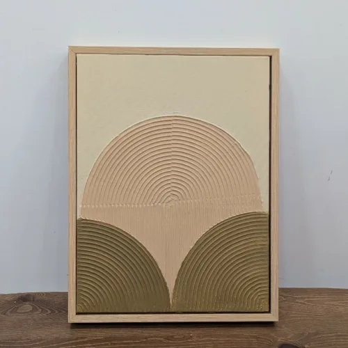 Tableaux  Peinture Texturé  30x40cm