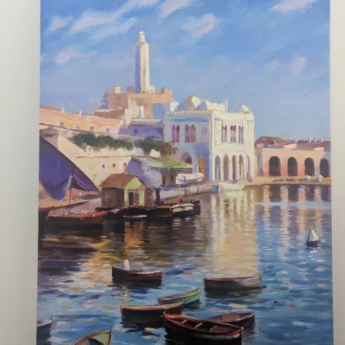 Tableaux Oriental Retouché 100X70CM