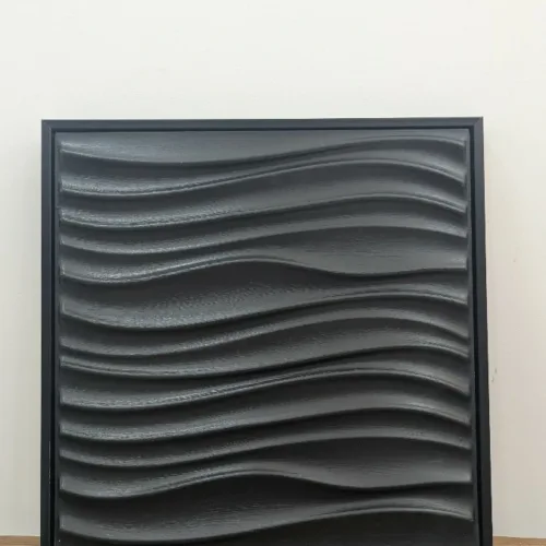 Tableaux Abstrait carré  Texturé 50x50cm