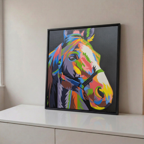 Tableaux de point peinture 88x68cm