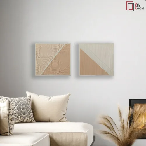 Duo Texturé 48X45cm