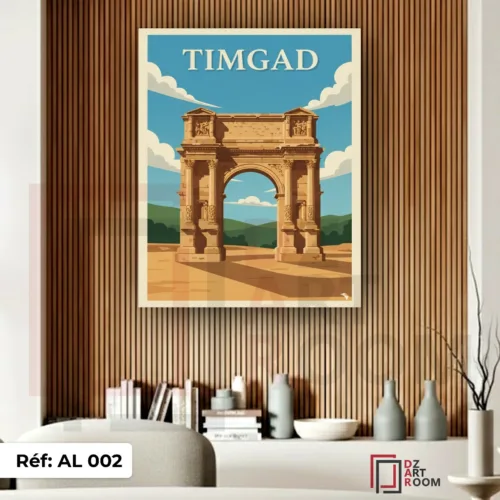 Tableau Paysage Algerie AL002