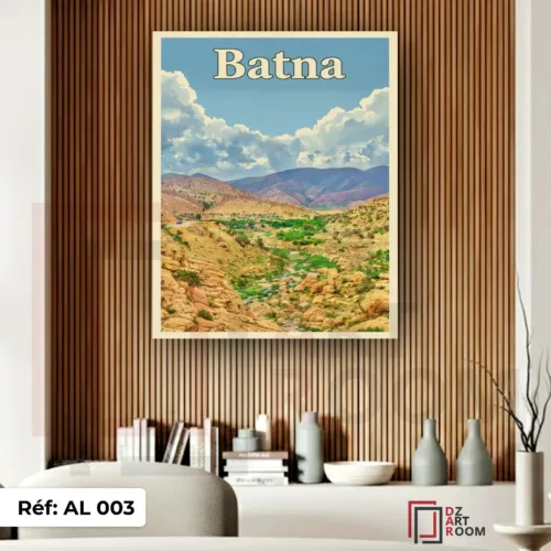 Tableau Paysage Algerie Batna AL003