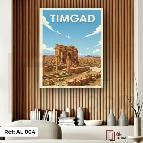 Tableau Paysage Algerie Timgad AL004