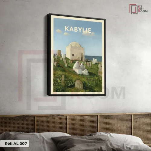 Tableau Paysage Algerie Kabylie AL007