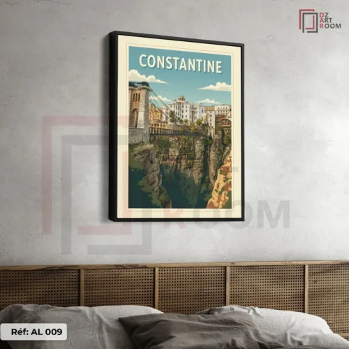 Tableau Paysage Algerie Constantine AL009