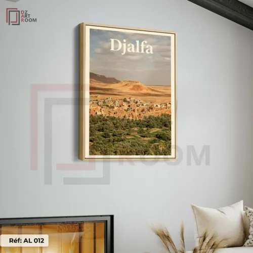 Tableau Paysage Algerie Djalfa AL012