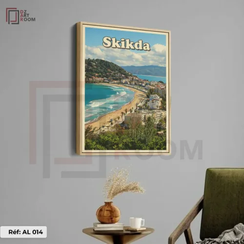 Tableau Paysage Algerie Skikda AL014