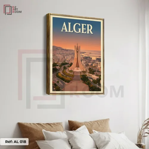 Tableau Paysage Algerie Alger AL018