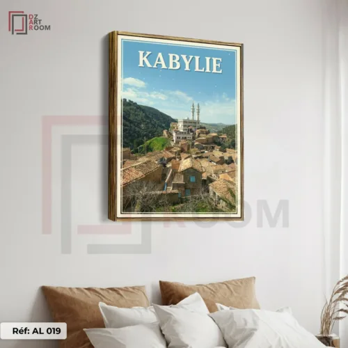 Tableau Paysage Algerie Kabylie AL019