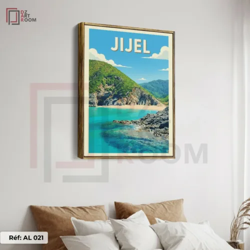 Tableau Paysage Algerie Jijel AL021