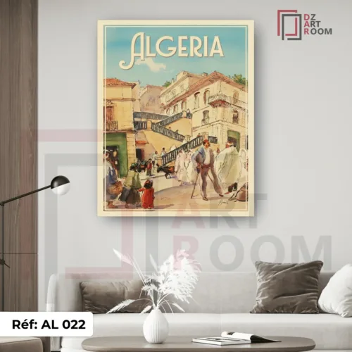 Tableau Paysage Algerie Alger AL022