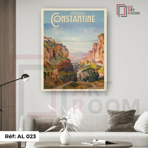 Tableau Paysage Algerie Constantine AL023