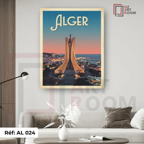 Tableau Paysage Algerie Alger AL024