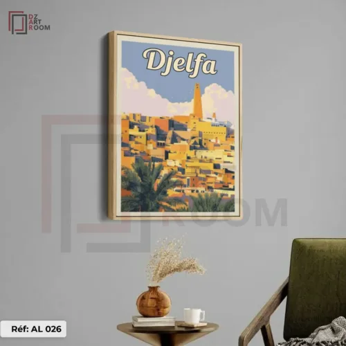 Tableau Paysage Algerie Djelfa AL026