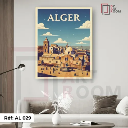 Tableau Paysage Algerie Alger AL029