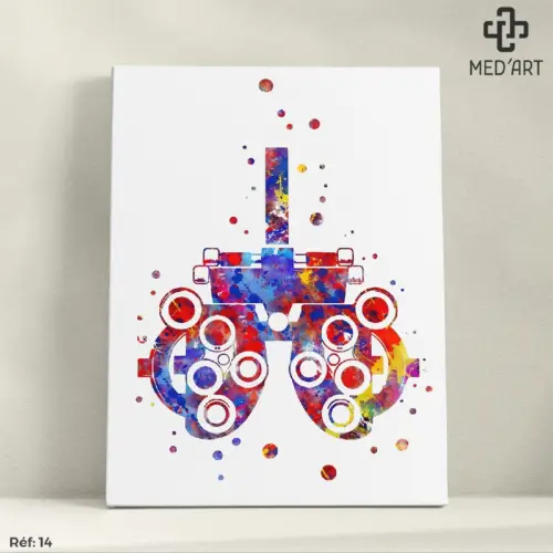 Tableau Réfracteur manuel - Phoropter 14