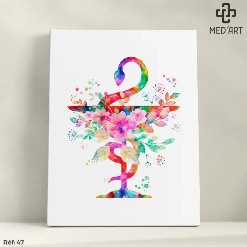 Tableau Caducée 47