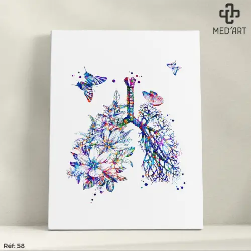 Tableau Poumon Floral 58