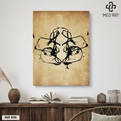 Tableau Tests de Rorschach 606