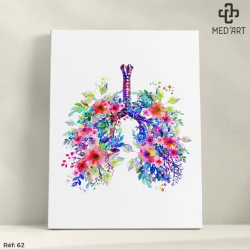 Tableau Poumon Floral 62