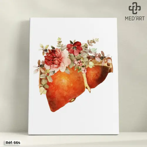 Tableau Foie - Floral 664