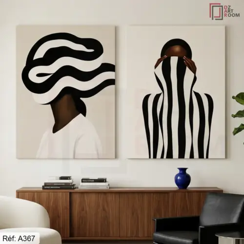 Tableau Portrait Duo A367
