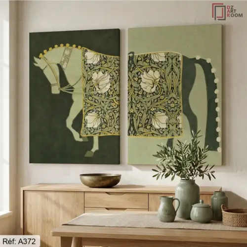 Tableau Animaux Duo A372