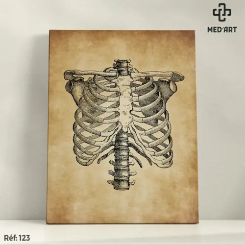 Tableau Cage Thoracique 123