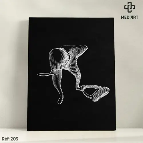 Tableau Osselet de l'oreille 203