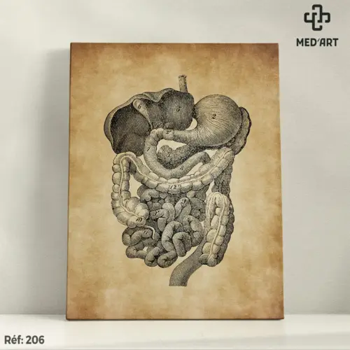 Tableau Cavité Abdominale 206