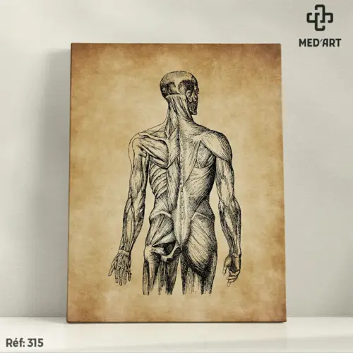 Tableau Muscles du Dos 315