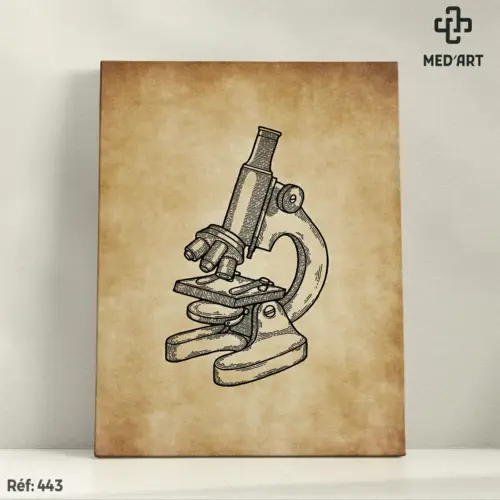 Tableau Microscope Optique 443