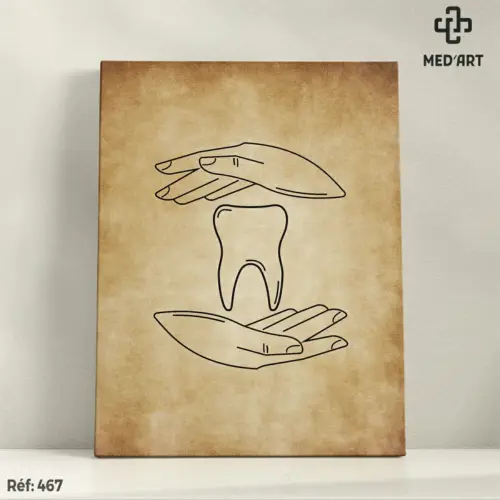 Tableau Une dent 467