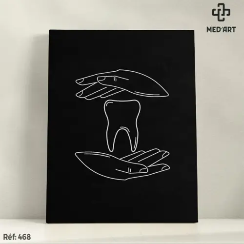 Tableau Une dent 468