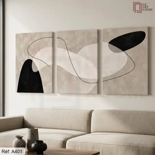Tableau Abstrait Trio A401