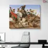 Tableau Moudjahidine- MG11