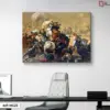 Tableau Moudjahidine- MG22