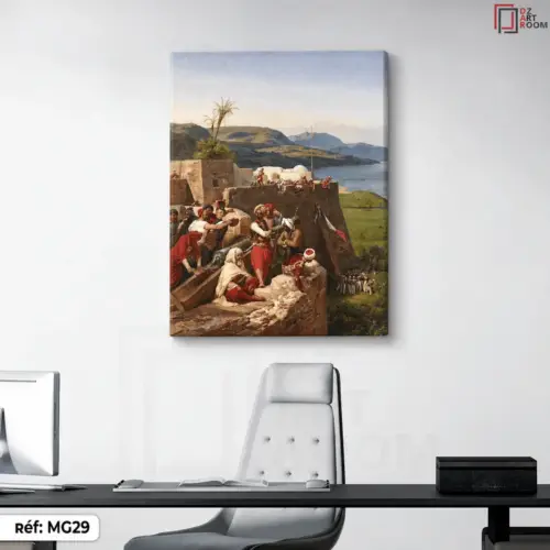 Tableau Moudjahidine- MG29
