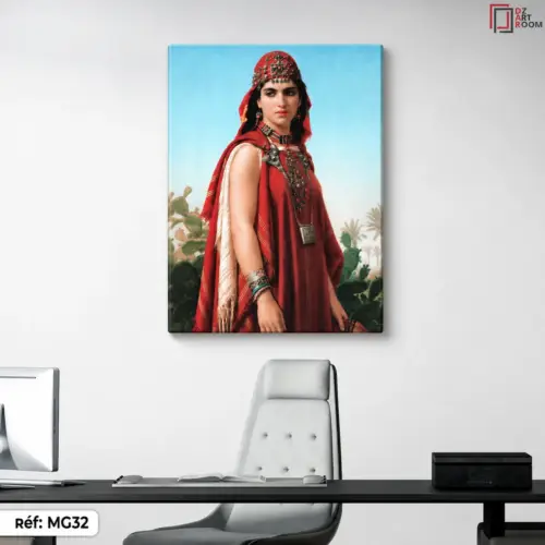 Tableau Moudjahidine- MG32