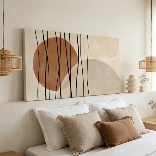 Tableau Abstrait Panoramique A439